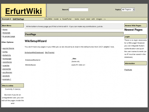 ErfurtWiki Screenshot