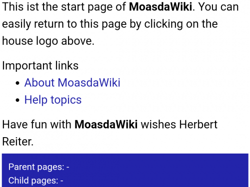 MoasdaWiki Screenshot